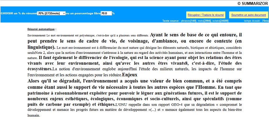 SummarizOR