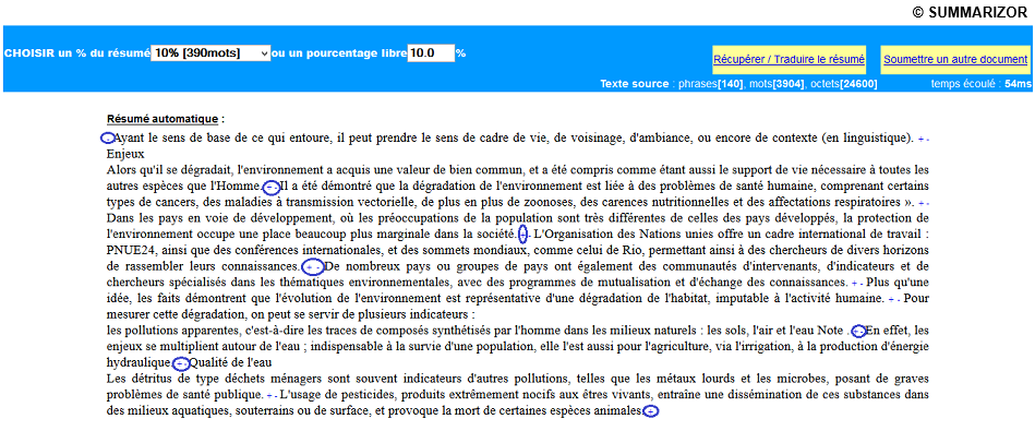 SummarizOR