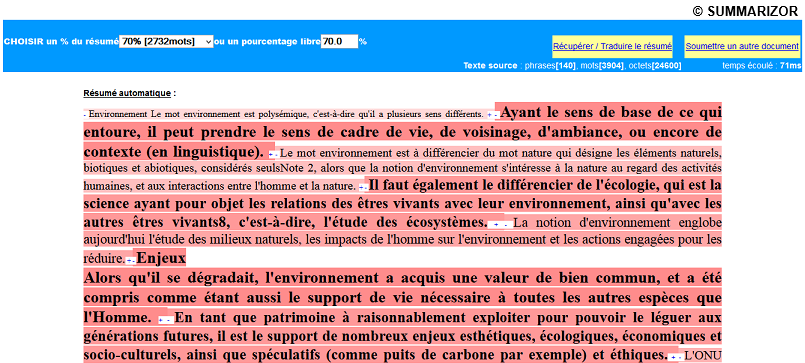 SummarizOR
