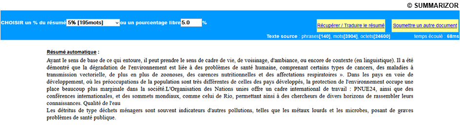 SummarizOR