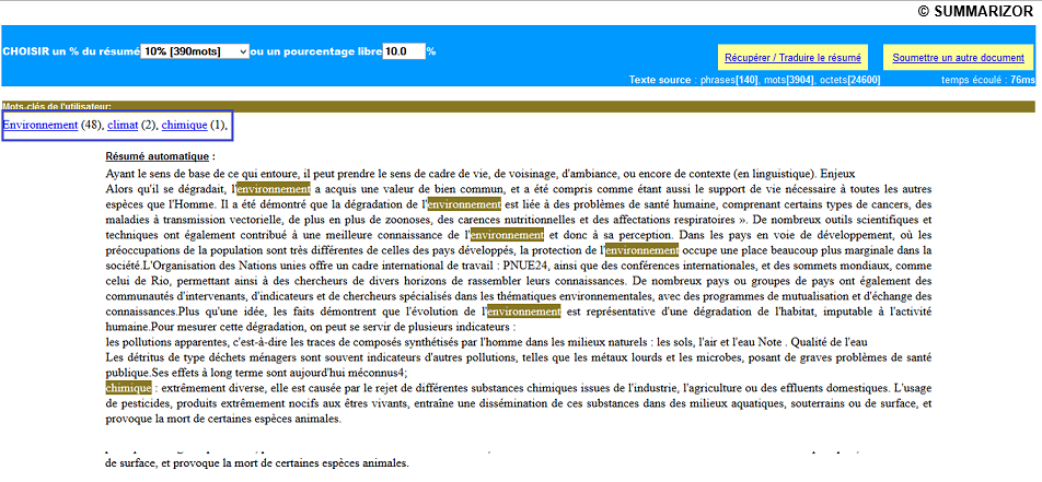 SummarizOR
